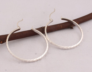 925 Sterling <b>Silver</b> Earrings Wholesale Handmade Vintage Style <b>Solid</b> <b>Silver</b> Dangle Earrings Jewelry Manufacturer Jaipur - Product Image 2
