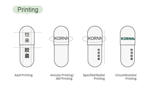 קפסולות HPMC צמחוניות ריקות, קפסולות ריקות ירוקות לתעשיית התרופות, תומכות בהדפסה, מידות 000,00,0,1,2,3,4 - Product Image 4