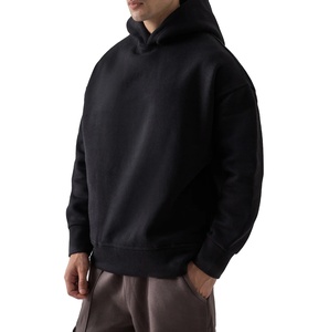 Sweat à capuche unisexe en molleton de coton épais pour l'hiver avec impression numérique de logo personnalisé, coupe moderne, style streetwear - Product Image 1