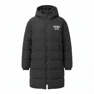 <b>Women's</b> Long Puffer <b>Coat</b> Wholesale <b>Lightweight</b> Hooded Mid Length Warm Winter Jacket Quilted Padded Overcoat Fashion Outerwear - Product Image 4