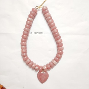 Collar de Perlas de Resina Estilo Ángel, Hecho a Mano, de Lujo, con Acabado Pulido, Hermoso Modelo para Mujer - Product Image 2