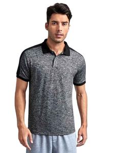 Camisa de Manga Corta para Hombre de Alta Calidad con Logotipo Personalizado, 1/4 de Botones, 210 g/m², Algodón Sólido, para Uso Diario, Secado Rápido - Product Image 3