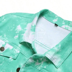Ropa Casual para Exteriores, Chaqueta de Mezclilla de Corte Clásico con Botones en la Parte Delantera, Manga Larga, Cómoda y a la Moda, Venta al Por Mayor - Product Image 3