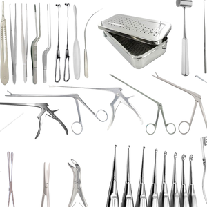 Juego de 22 Piezas de Instrumentos de Neurocirugía, Acero Inoxidable de Primera Calidad, Craniotomía Reutilizable, Kit de Herramientas Quirúrgicas de Grado Hospitalario - Product Image 5