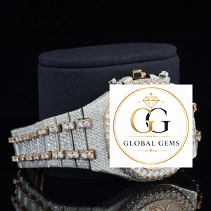 Reloj de Diamantes Moissanite en Oro Rosa para Hombre, Suministro al por Mayor, Reloj de Pulsera de Lujo Premium, Disponible para Suministro Mundial - Product Image 4