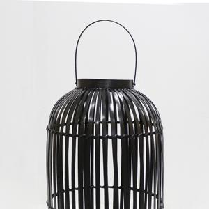 Comehome -Handmade Antique Natural <b>Rattan</b> <b>Lanterns</b> Bamboo Candle Holder Indoor Outdoor Home Garden Wicker <b>Rattan</b> Bamboo Candle J - Product Image 3