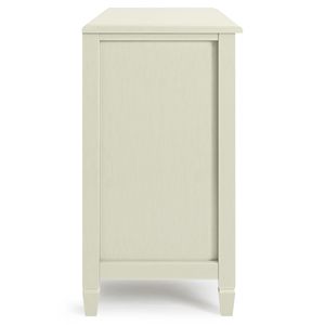 Mobile Basso Contenitore Bianco Antico Connaught per Soggiorno - Product Image 3