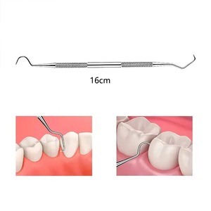 Sondas Exploradoras Dentales para Periodoncia, Sonda CPI, Instrumento Manual para Dentistas, Escala 1-15/1-10, Acero Inoxidable, Certificación CE Clase II, con Muescas - Product Image 1