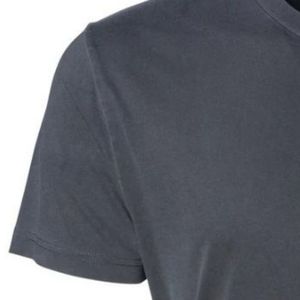 <b>Navy</b> Blue Mens Plain Crew Neck Short Sleeve T Shirt Soft Cotton Casual Basic Tee Lightweight Breathable Summer Everyday Wear - Product Image 5