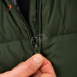 Chaqueta Acolchada Brillante Personalizada para Hombre, Chaqueta de Plumón de Alta Calidad, Abrigo Grueso de Plumón para Invierno - Product Image 4