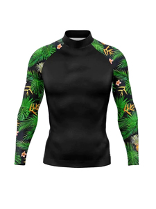 Camiseta de Protección Solar para Hombre, Manga Larga, Protección UV UPF 50, Elástica, Ajuste Holgado, para Natación y Buceo - Product Image 6