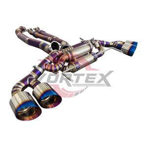 Embouts d'échappement en alliage de titane de haute qualité OEM, soupape de commande du son agressif/doux du moteur, finition bleu brûlé pour Nissan GTR 102 MM - Product Image 5