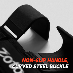 Private Label Heavy Duty Weightlifting Hooks Straps Low MOQ Gym Deadlift Wrist Support <b>Barbell</b> Hooks Supplier - Product Image 3