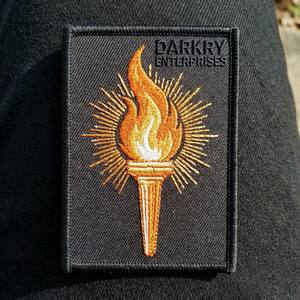 Custom Light Blue Fabric Anchor Hope Text Design Quality Machine Embroidery <b>Sew</b>-<b>On</b> Iron-<b>On</b> <b>Patch</b> Badge For Uniform Jacket - Product Image 5