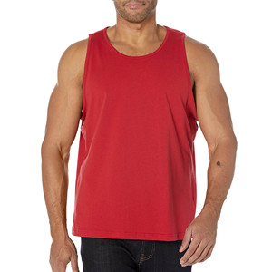 Débardeurs de sport personnalisés pour hommes, doux, à séchage rapide, de haute qualité, respirants, 100 % polyester, couleur et logo personnalisables, vente en gros - Product Image 1