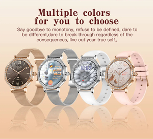 <span class=keywords><strong>Montre</strong></span> connectée KC98 2026 pour femmes, écran AMOLED 1,32'', fonction d'appel Bluetooth, cadeau tendance pour femmes et filles - Product Image 3