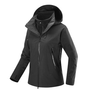 Unisex High Quality 3-in-1 -Tex Eco-Friendly <b>Waterproof</b> Zipper Quilted <b>Winter</b> Windbreaker Outdoor Camping Hiking <b>Jacket</b> - Product Image 2