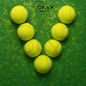 Balles d'entraînement durables à haute élasticité pour les clubs, les écoles et la pratique professionnelle, balles de tennis de couleur jaune haute visibilité - Product Image 2