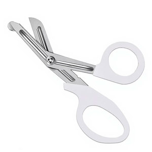 Ciseaux de traumatologie robustes de 7,5 pouces, ciseaux à pansements médicaux en acier inoxydable, pour les urgences, les secours, les premiers secours, les pompiers, les ambulanciers - Product Image 4