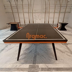 Mesa de Ping Pong Contemporánea Grappa – Experiencia de Tenis de Interior de Lujo - Product Image 2
