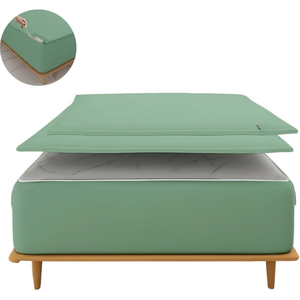 ผ้าปูที่นอนแบบรัดมุมเกรดโรงแรมหรู |   ดีไซน์ซิปปิดง่าย |   ผ้าเนื้อนุ่มระบายอากาศได้ดี |   ที่นอนยึดติดแน่น ไม่ยับ - Product Image 3