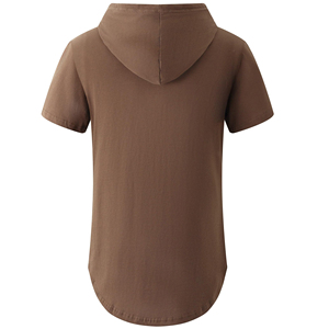 Sudadera con Capucha de Verano de Lujo para Hombre, Ligera, Suave, Transpirable, Informal, de Punto Fino, Sudadera Básica de Algodón Mezclado de Alta Calidad - Product Image 6
