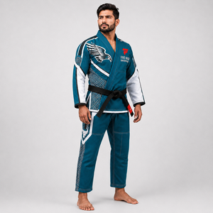 Uniforme profesional de jiu jitsu que ofrece comodidad premium, construcción duradera y movimiento fluido en cada día de entrenamiento. - Product Image 6