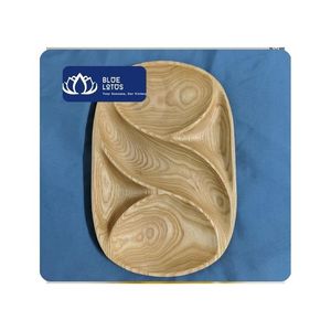 Bandeja de Madera Maciza Pulida de Grado Comercial, Ecológica y Duradera para Uso en Restaurantes, No Apta para Lavavajillas - Product Image 1