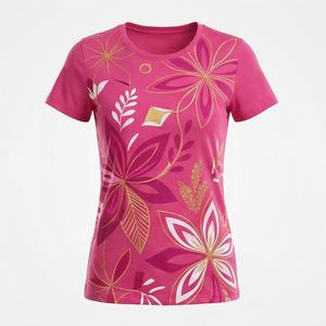 Camiseta Ligera Personalizable para Mujer, Ropa Urbana de Alta Calidad para Verano, Estilo Casual, Última Moda, Color Personalizado - Product Image 1