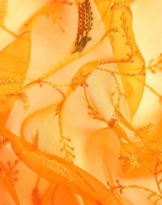 Sari en organza brodé KV Banarasi - Product Image 2