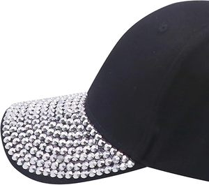 Gorra de Béisbol Deportiva de Mezclilla con Pedrería, Diseño Moderno y Elegante de Moeed Mehboob Industry, Bordado 3D Personalizable - Product Image 4