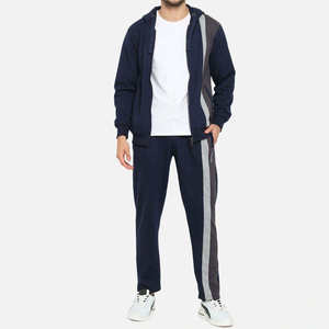 <b>Top</b> Manufacturer's New Arrival Men's Breathable Solid Plus Size Tracksuit Casual Outdoor Winter Set in Multi-Color Options - Product Image 5