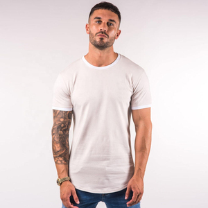 New <b>Men's</b> <b>Oversized</b> <b>Gym</b> T-<b>Shirts</b> High Quality Canvas O-Neck Custom Print Short Sleeve Active Training Summer - Product Image 3