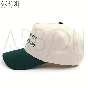 Casquettes 5 panneaux pour adultes, fabriquées au Pakistan, qualité ultra-premium, style sport, voyage et streetwear, service OEM ODM, prix de gros. - Product Image 2