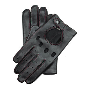 Guantes de Conducción de Piel de Oveja Genuina, Anti-Impacto, Cómodos, para las Cuatro Estaciones, con Pulgar Keystone - Product Image 4