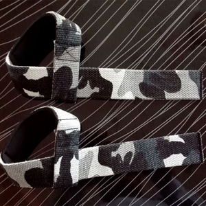 Sangle de levage en néoprène pour haltérophilie, motif camouflage, sangle de soutien en coton pour tractions et rameuses - Product Image 5
