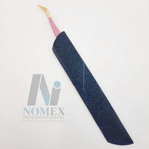 แหนบขนตาแบบฝุ่นสีชมพูสำหรับเด็กแหนบชุบทองเป็นมิตรกับสิ่งแวดล้อม - Product Image 6