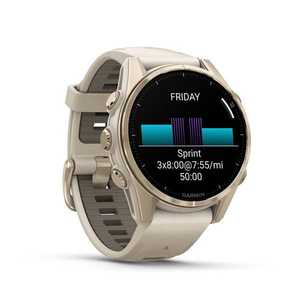 Reloj Inteligente GPS Garmin fenix 8 AMOLED de 43 mm, Dorado Suave, para Exteriores - Product Image 3