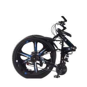 Vélo électrique pliable de montagne de qualité supérieure, authentique, 27,5 pouces, pour adultes, avec poignées antidérapantes - Product Image 1
