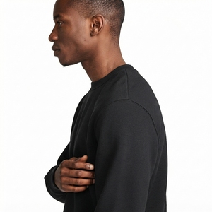 Sweat-shirt pour homme de qualité supérieure, en coton molletonné, vêtements décontractés avec coupe confortable, tissu doux, logo personnalisé et vente en gros - Product Image 3
