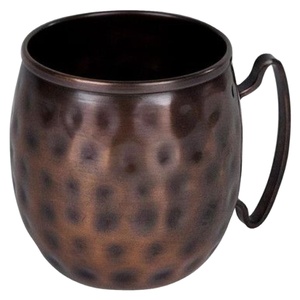 Diseño martillado Cobre antiguo Moscú Mule Mug La mayoría de las tendencias Barware Champán y cerveza Beber tazas de cobre Venta caliente - Product Image 1
