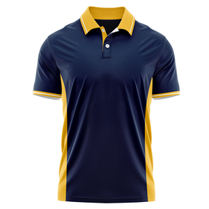 Premium Men's Polo Shirt Custom Logo Short Sleeve Breathable Cotton <b>Blend</b> Polo for Business Casual, Golf, Uniform and Wholesale - Product Image 1