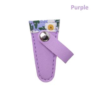 Étui de protection en cuir PU pour ciseaux de broderie, capuchon pour pince à épiler cuticules, housse pour ciseaux, outils de couture domestiques - Product Image 4