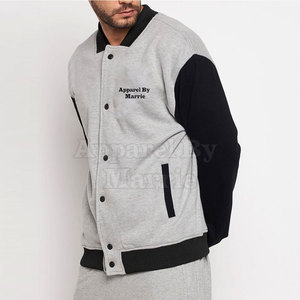 Chaqueta Clásica Varsity de Invierno para Hombre con Colores en Contraste Suaves y Elegantes, Perfecta para Clima Frío - Product Image 2