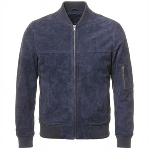 Veste en cuir homme slim personnalisée, modèle hiver 2026, best-seller, en vente - Product Image 1