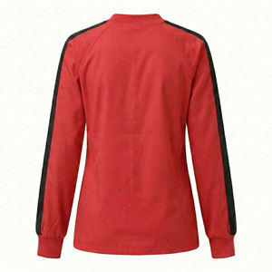 Chaqueta Médica para Mujer al por Mayor, Chaqueta de Enfermera con Botones a Presión, Abrigo Cálido para Hospital, Uniforme Personalizado con Logotipo, Precio de Fábrica OEM - Product Image 3