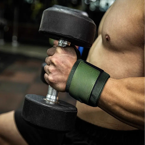 Agarraderas de Gimnasia de Cuero Personalizadas para Dominadas, Levantamiento de Pesas, Cross Training, Kettlebell, Venta al Por Mayor OEM - Product Image 6