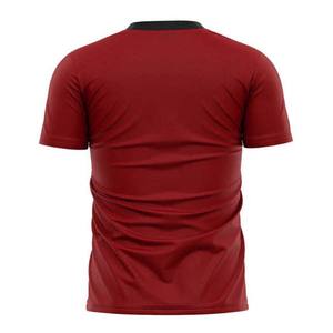 ELIXE SPORTS ES-714 T-shirt décontracté pour homme à col rond, couleur unie, coupe régulière, respirant et à séchage rapide, imprimé numériquement personnalisé pour campagne électorale - Product Image 4