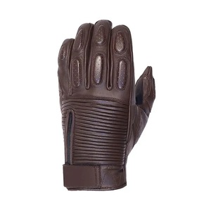 Gants de course en cuir souple, gants de moto, gants à doigts entiers, antidérapants, protection tactile, légers, pour l'extérieur - Product Image 2
