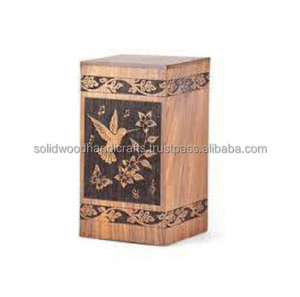 Nouvelles urnes funéraires en bois pour adultes, urnes funéraires en bois, taille personnalisée, fournitures funéraires - Product Image 2